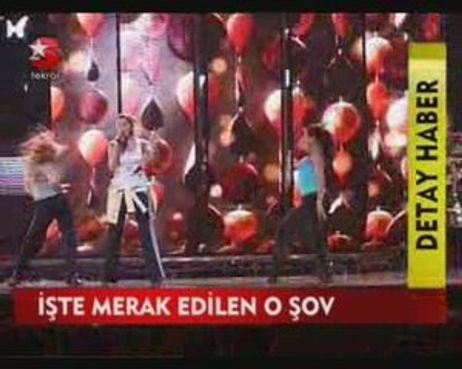 Hadise - Rusya Eurovision Show Gosterisi Ilk Provasi