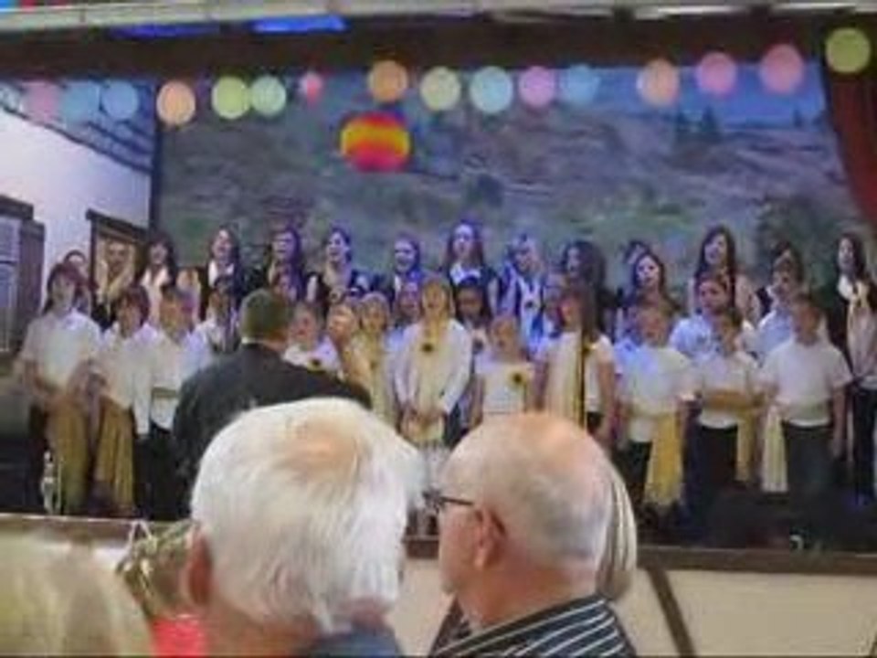 Concert 2009 La chorale du Val de Sarre  Cassiopée