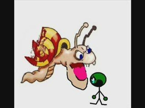 Gribouille et les escargots