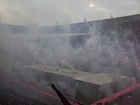 Feu d'artifice de Stade Français au 04 04 2009 SF-ASM