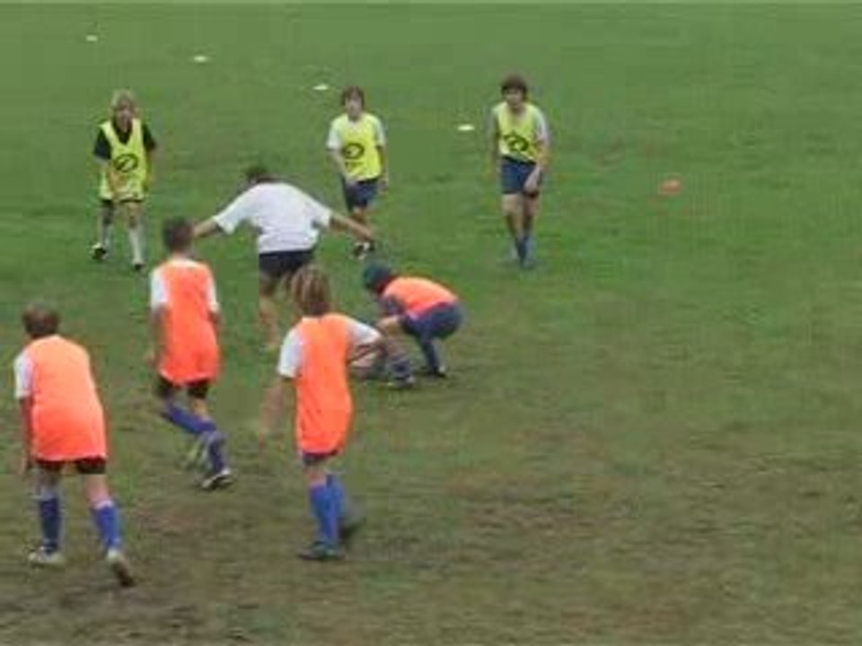 En-avant à - 5m en but  -13ans