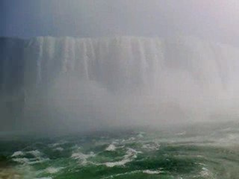 Chutes du Niagara, bateau.