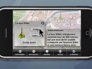 Preview EasyVille Paris sur Simulateur Iphone