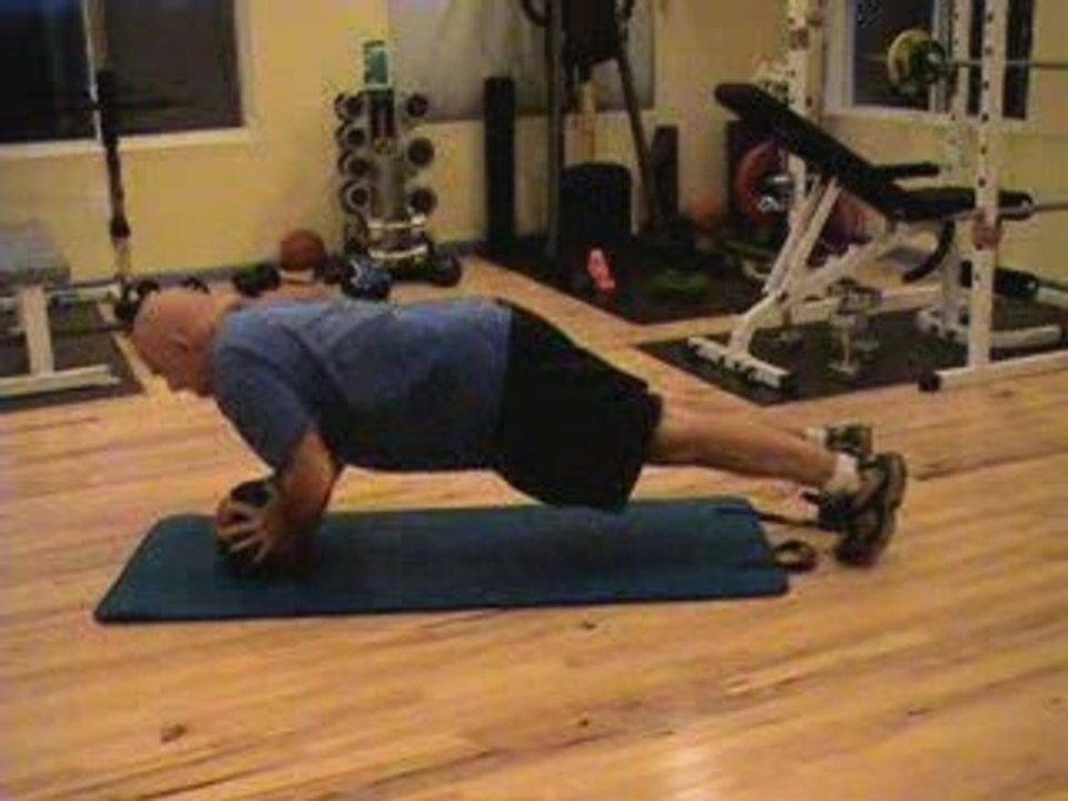 Medicine Ball Plank-Push up