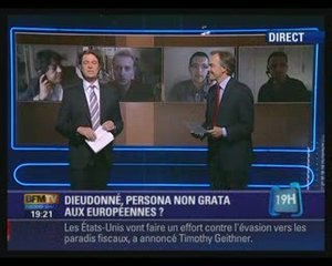 Faut-il interdire dieudonné ? censure sur bfmtv