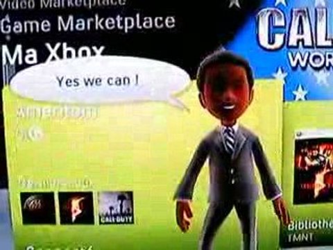 Barack obama xbox 360 avatar