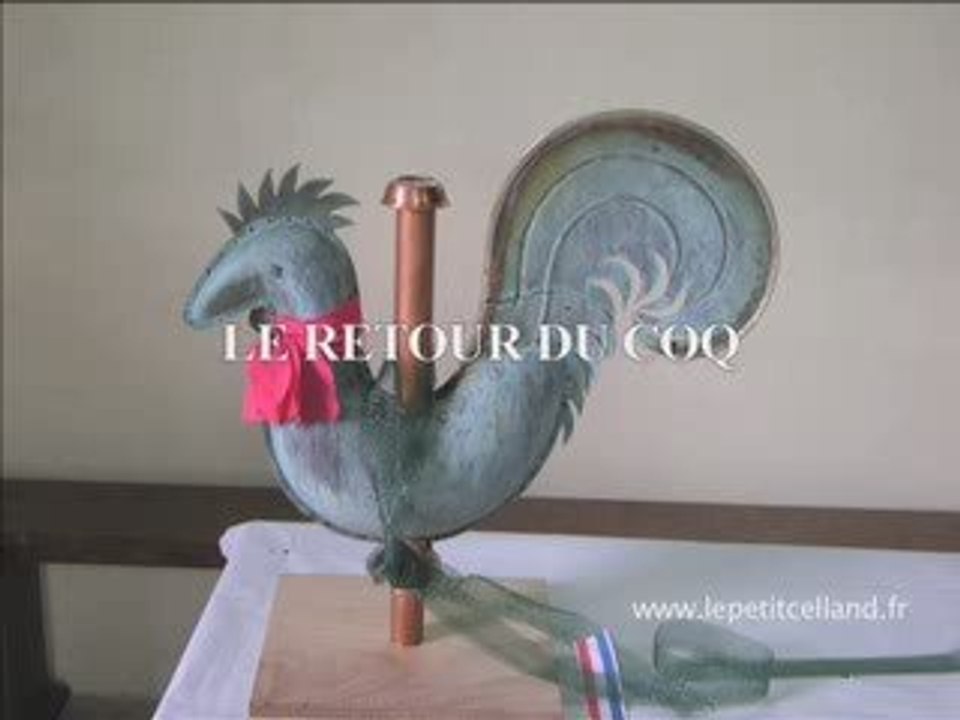 Le retour du coq sur le clocher