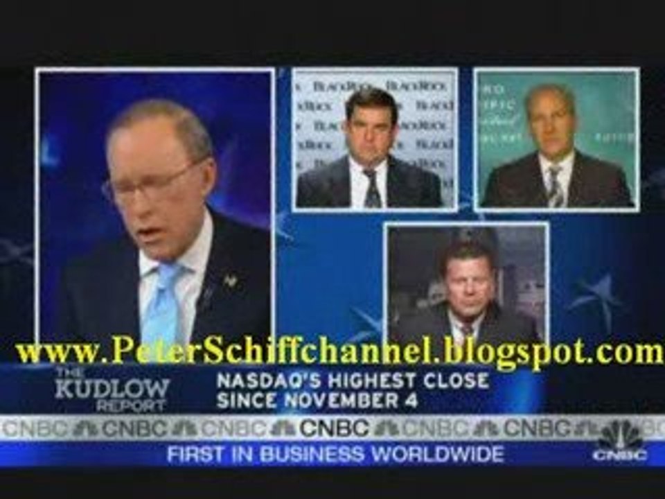 Peter Schiff on  CNBC.com is it already a recovery ?