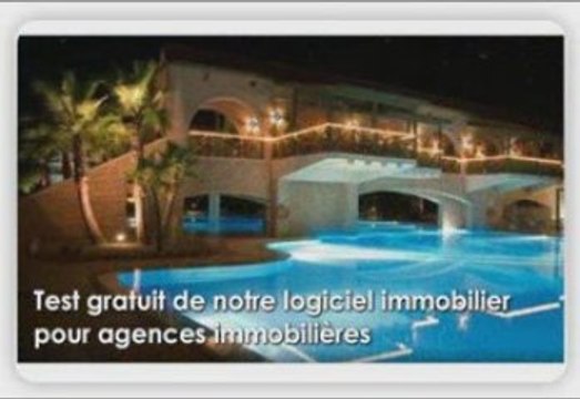 agences immobilières:logiciel immobilier,annonces immobilier