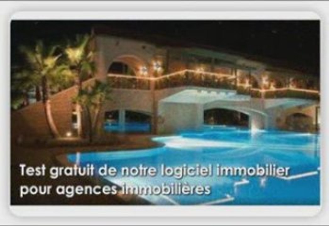 agences immobilières:logiciel immobilier,annonces immobilier