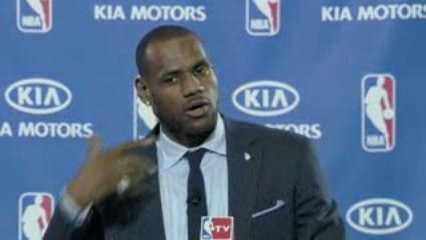 NBA LeBron James talks about his mother and believes she's t