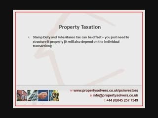 Tax Strategies for the Property Investor
