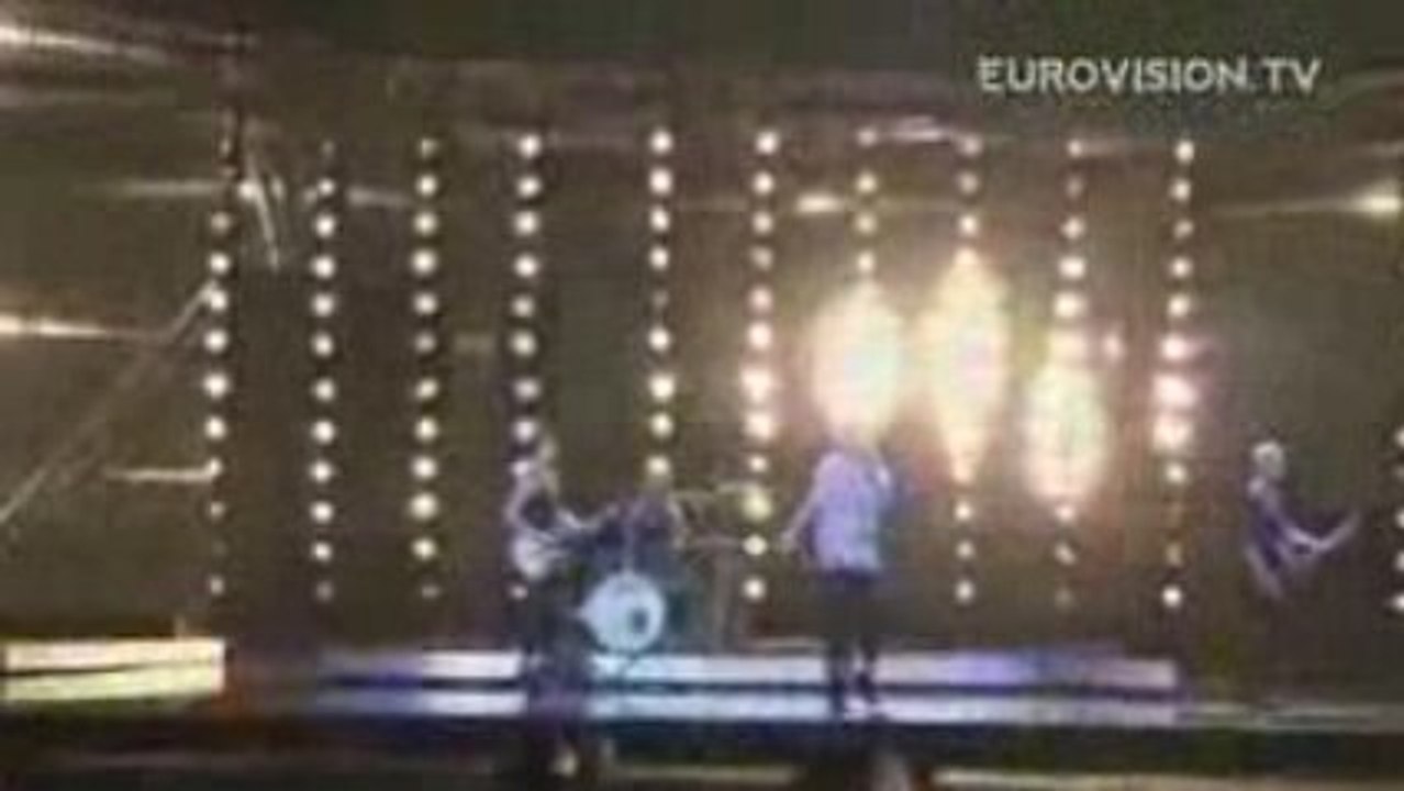 Sinead Mulvey   Black Daisy rehearsal eurovision 2009