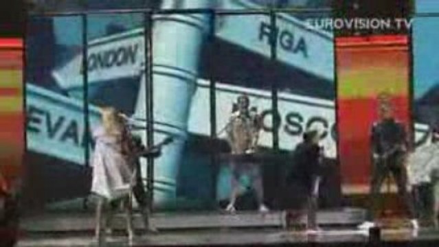 Intars Busulis rehearsal eurovision 2009