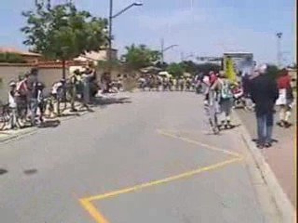 compétition école de cyclisme Pollestres ffc 2009