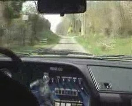 Rallye de Vervins 2009 Cam embarquée ES4 RYEZ-RYEZ