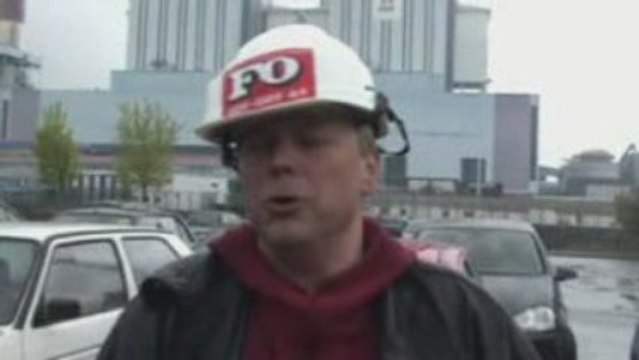 EDF CORDEMAIS EN GRÈVE