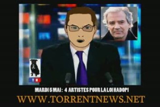 HADOPI : 4 ARTISTES POUR LA LOI HADOPI