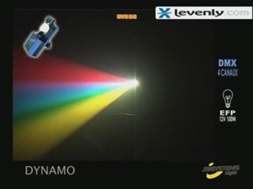 Jeu de lumière scanner Dynamo JB Systems by Levenly.com