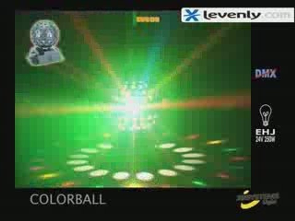 Jeu de lumière sphère ColorBall JB Systems by Levenly.com