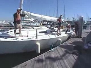 Amarras: spring de popa