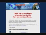 Automated List Builder Video Review List Building