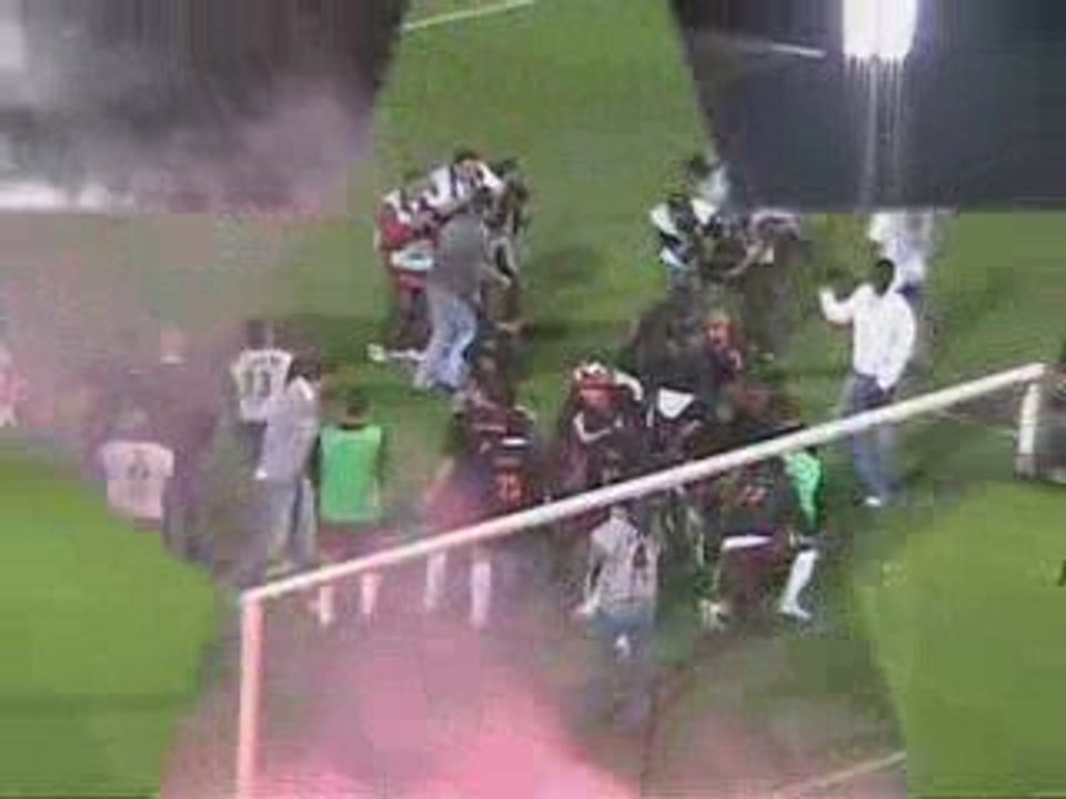 Ambiance dans les tribunes