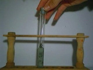 action de l'acide chlorhydrique sur le fer