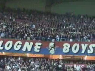 En direct du kop of boulogne des bons souvenirs ....