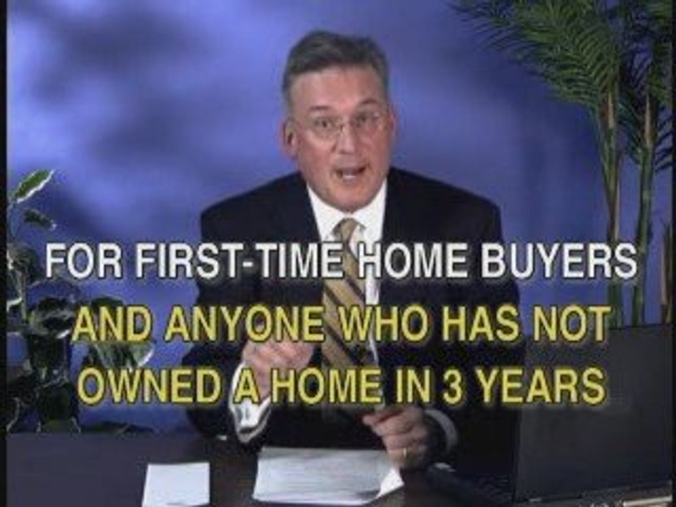 $8,000 Homebuyers Tax Credit Explained (English Version)