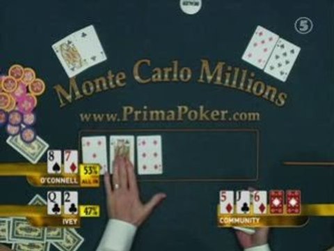 Poker - Monte Carlo Millions 2004 E7 Final Table Pt3