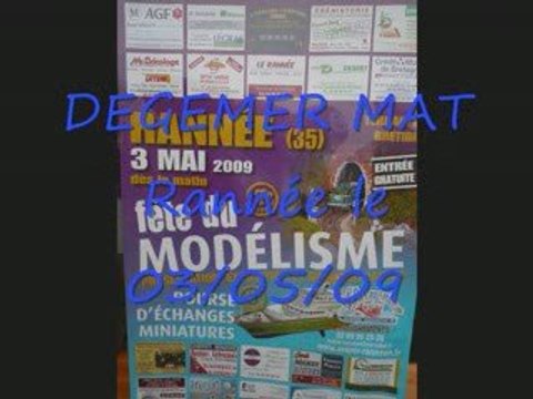 expo modeles reduits et vehicules anciens Rannée le 03/05/09