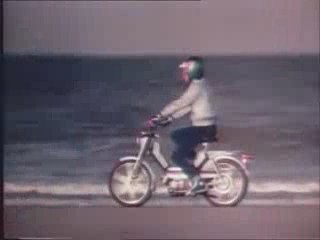 Pub mobylette Peugeot 105 (1980)