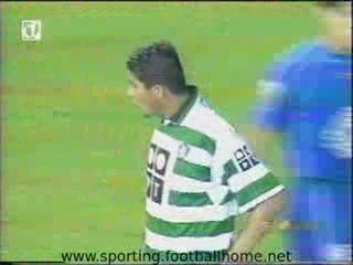 Sporting - 4 Leiria - 1 de 2001/2002