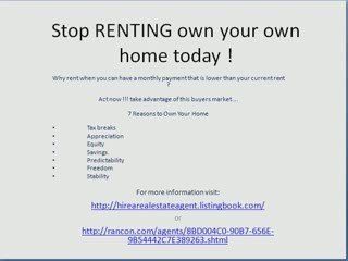 why rent when you can own your own home today let me show u