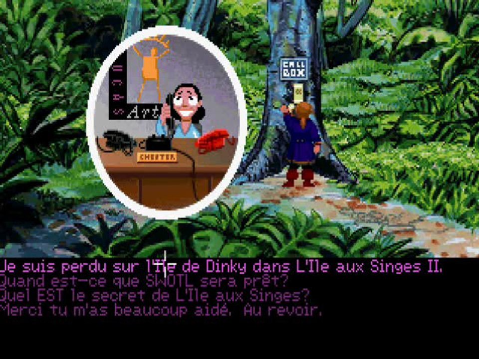 Monkey Island 2 Walkthrough part 12 (le vrai!)