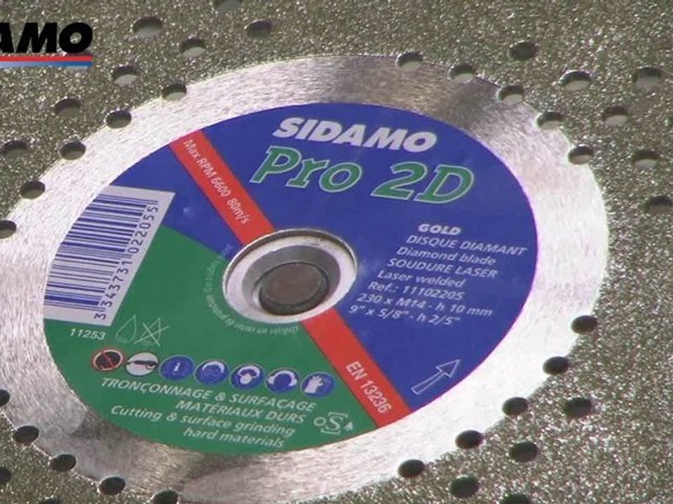 Disque Diamant SIDAMO  PRO 2D