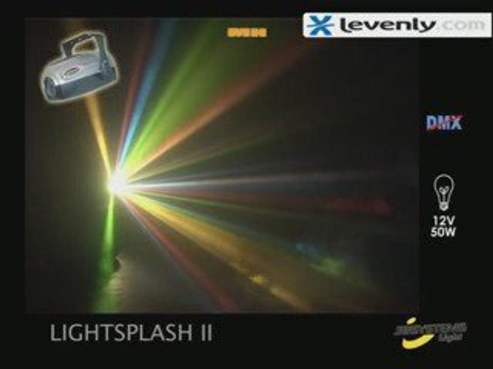 Jeu de lumière LightSplash II JB Systems by Levenly.com