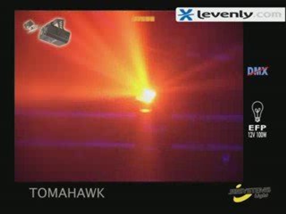 Jeu de lumière Tomahawk JB Systems by Levenly.com