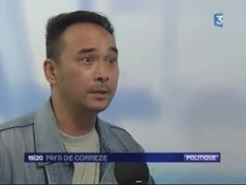 Christian Nguyen sur France3 Corrèze : meeting à Brive