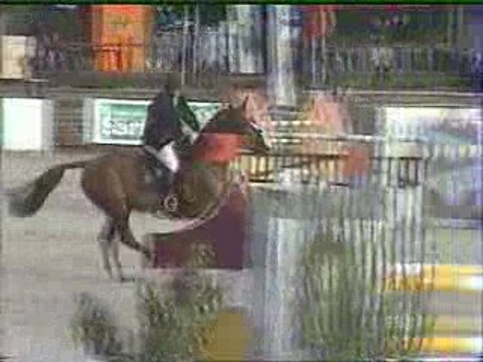 Eric Février / Kouros d'Helby - CSI** Le Mans 2009 GP-Bar