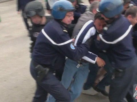 Troisième journée de blocage à la prison de Varennes