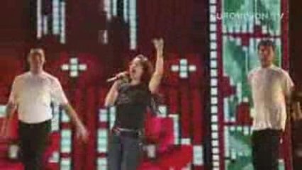 Nelly Ciobanu Moldova rehearsal at the 2009 Eurovision