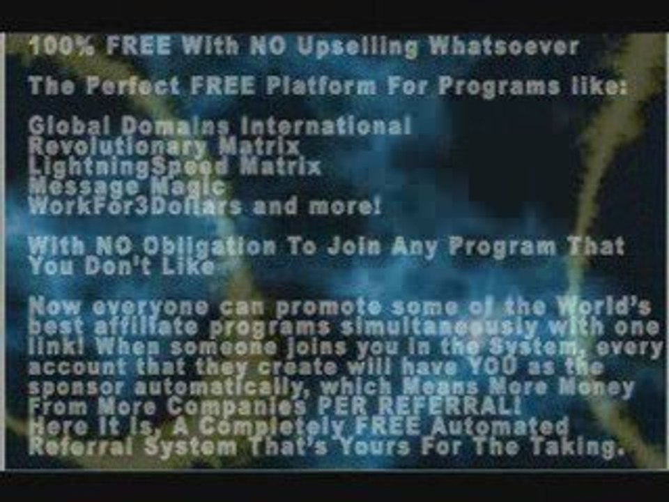 Free Internet Marketing System