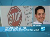 Influenza A: US reports second swine flu death