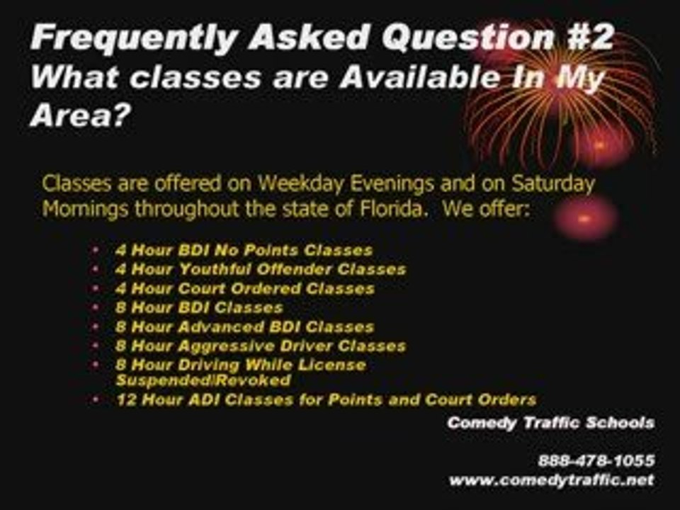 Traffic School Melbourne FL  faq2