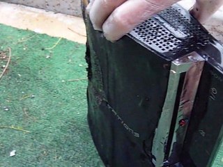 MICROWAVING A PS3 GAME SYSTEM