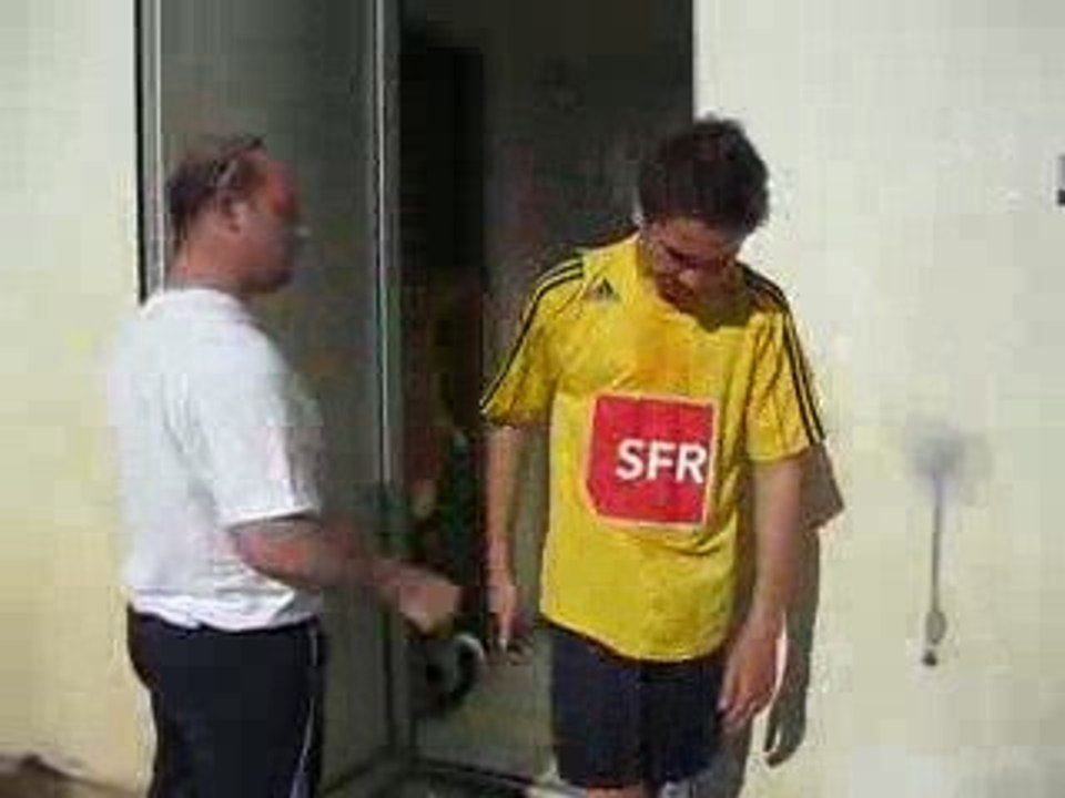 Sortie de vestiaire - coupe d'Allier 13 ans DH - Montluçon