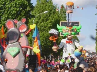 Carnaval Cholet 2009 défilé de jour