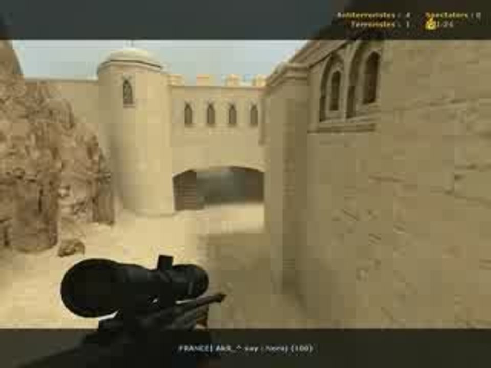 Nice action awp unscope bunny hs
